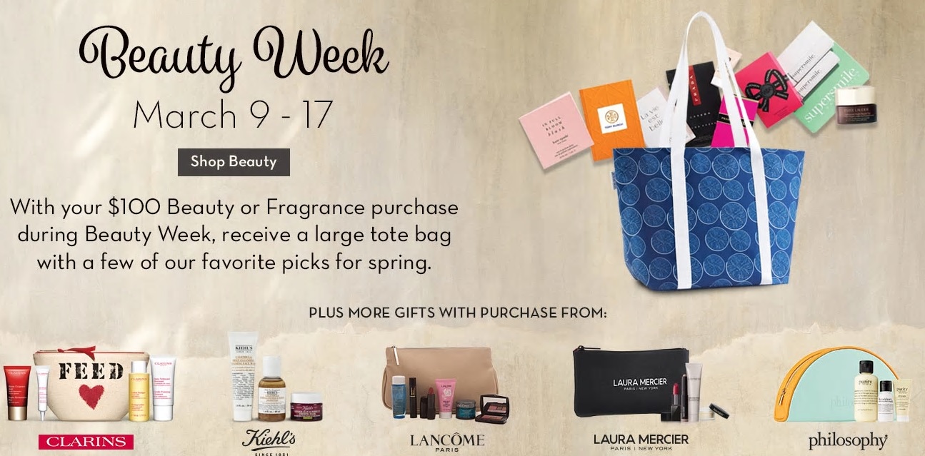 Beauty Events at Cos Bar and Von Maur GWP Addict